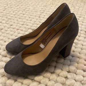 A New Day Suede heels